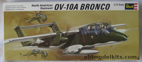 Revell 1/72 North American Rockwell OV-10A Bronco - US Marines, H145 plastic model kit